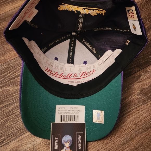 Mitchell and Ness Los Angeles LA Lakers NBA Finals 2000 Side Patch Hat - Picture 4 of 6